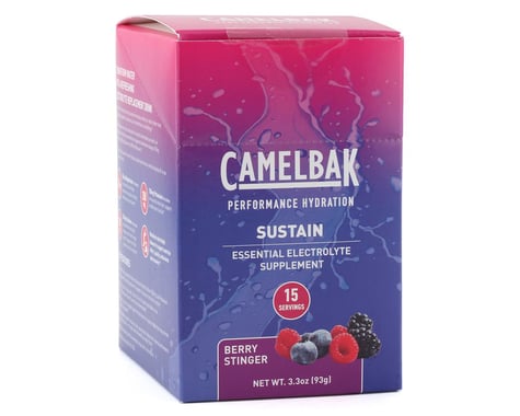 Camelbak Sustain Electrolyte Drink Mix (Berry Stinger) (15 | 5.8g Packets)