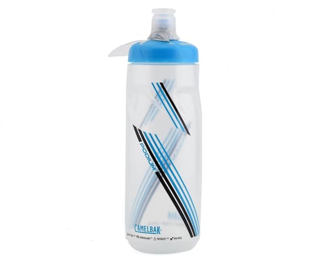 Camelbak Podium Water Bottle (Clear Blue) (24oz)