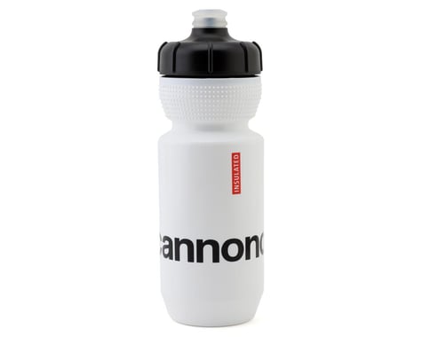 Cannondale Gripper Logo Insulated Water Bottle (White) (19oz)