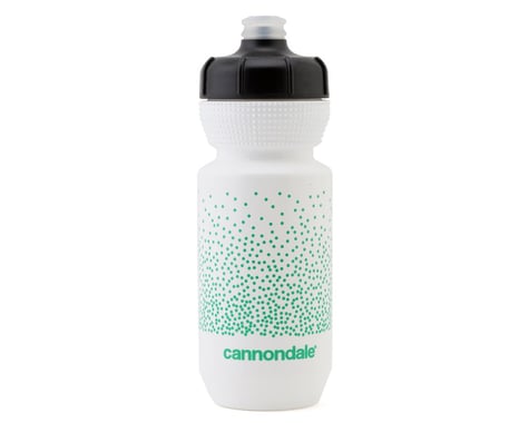 Cannondale Gripper Bubbles Water Bottle (White) (21oz)