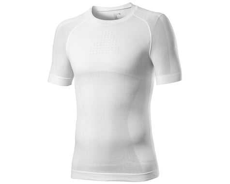 Castelli Men's Core Seamless Short Sleeve Base Layer (White) (S/M)