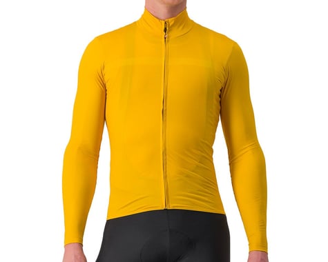 Castelli Pro Thermal Mid Long Sleeve Jersey (Goldenrod) (S)