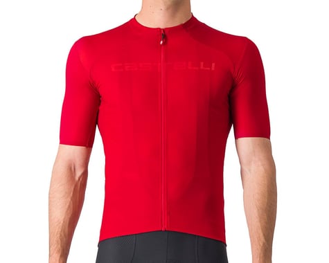 Castelli Prologo Lite Short Sleeve Jersey (Rich Red) (S)