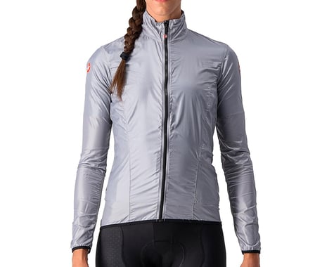 Castelli Aria Women's Shell Jacket (Silver Grey) (XL)