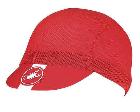 Castelli A/C Cycling Cap (Red) (Universal Adult)
