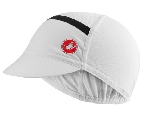 Castelli Ombra Cycling Cap (White) (Universal Adult)