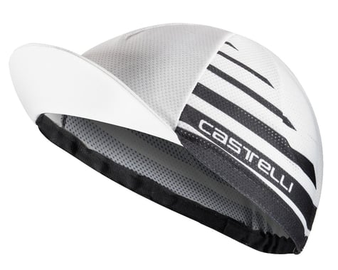 Castelli Classico Cycling Cap (White/Black) (Universal Adult)