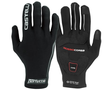 Castelli Perfetto Light Long Finger Gloves (Black) (XS)