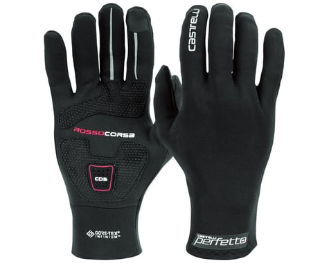 Castelli Women's Perfetto RoS Long Finger Gloves (Black) (XL)