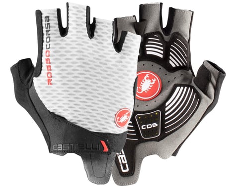 Castelli Rosso Corsa Pro V Gloves (White) (M)