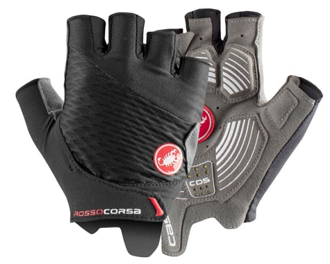 Castelli Women's Rosso Corsa 2 Gloves (Black) (L)