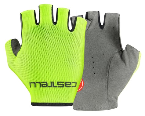 Castelli Superleggera Summer Gloves (Electric Lime) (L)