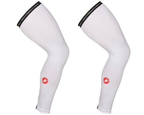 Castelli UPF 50+ Light Leg Sleeves (White) (L)