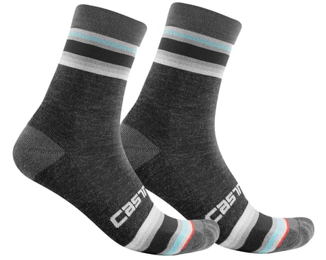 Castelli Striscia 13 Women's Socks (Dark Grey)