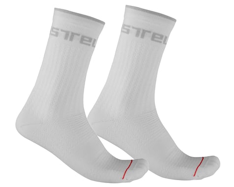 Castelli Distanza 20 Socks (White) (S/M)
