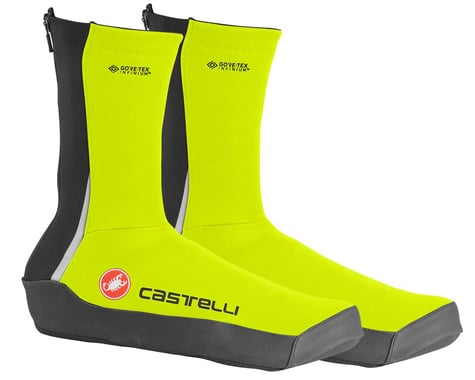 Castelli Intenso UL Shoe Covers (Electric Lime) (XL)