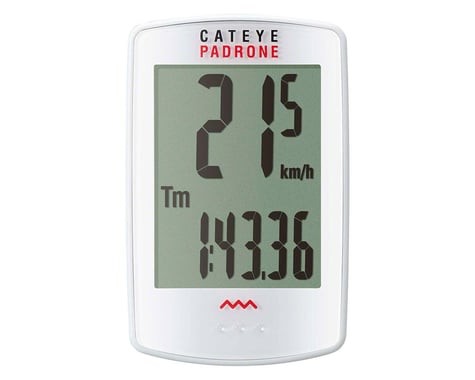 CatEye Padrone Bike Computer (White)