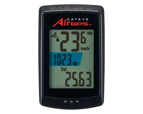 CatEye AirGPS Wireless Cycling Computer (Black) (AirGPS + Cadence Sensor)