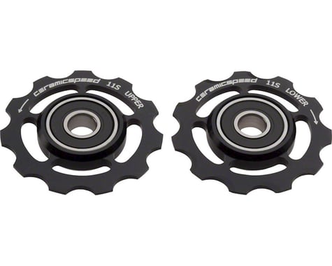 CeramicSpeed Campagnolo 11-speed Pulley Wheels: Alloy, Black