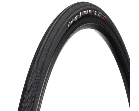 Challenge Strada Race Tubeless Road Tire (Black) (700c) (30mm)