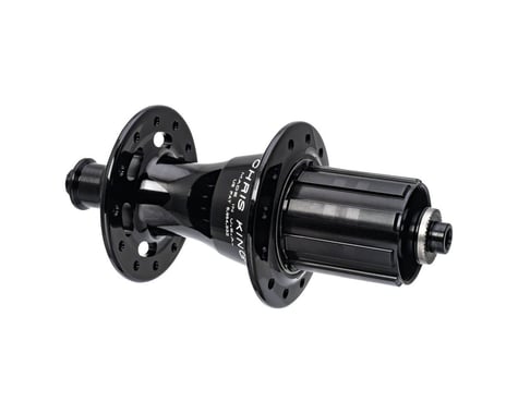 Chris King R45 Rear Hubs (Black) (Rim Brake/Quick Release) (Shimano HG 11/12) (QR x 130mm) (28H)