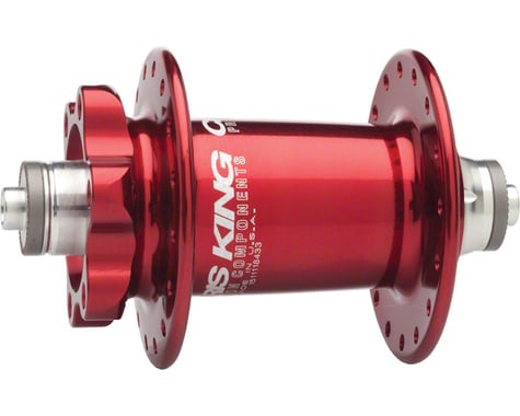 Chris King ISO QR Front Disc Hub (Red) (32 Hole)