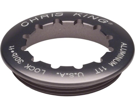 Chris King Aluminum Lock Ring for R45 Shimano Hubs (11 Tooth)