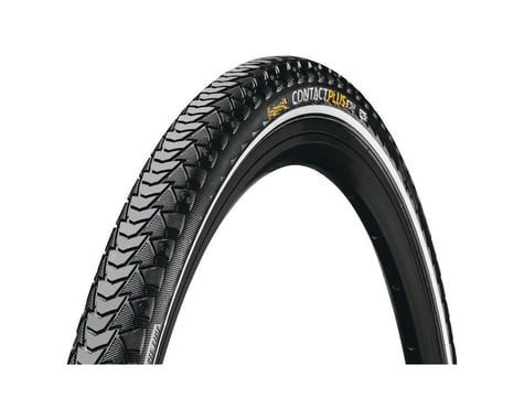 Continental Contact Plus Tire (Black/Reflex) (700c) (47mm)