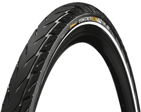 Continental Contact Plus City Tire (Black/Reflex) (26") (1.75")