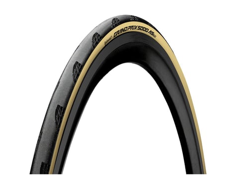 Continental Grand Prix 5000 AS Tubeless Road Tire (Black/Cream Skin) (700c) (28mm)