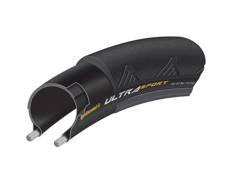 Continental Ultra Sport II Road Tire (Black) (27X1 1/4)
