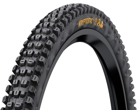 Continental Kryptotal-F Tubeless Mountain Bike Tire (Black) (26") (2.4") (Soft/Enduro) (559 ISO)