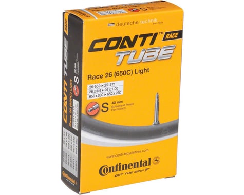 Continental 650c Race Light Inner Tube (Presta) (18 - 25mm) (42mm)