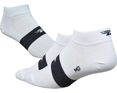 DeFeet Aireator 4" Spotty Sock (White)
