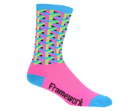 DeFeet Aireator 6" Framework Sock (Pink)