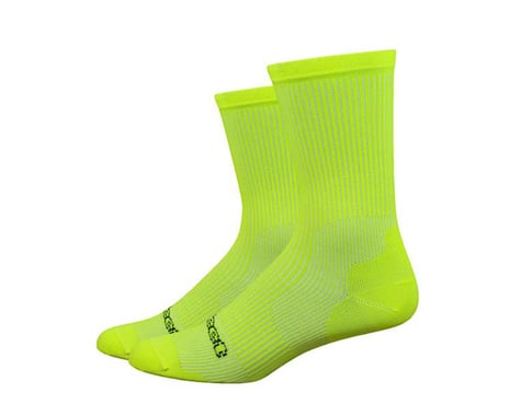 DeFeet Evo Classique Socks (Hi-Vis Yellow) (M)