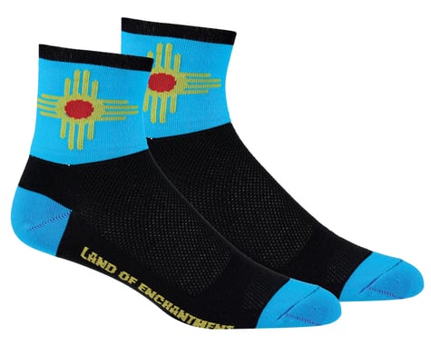DeFeet Aireator 5" Socks (New Mexico) (XL)