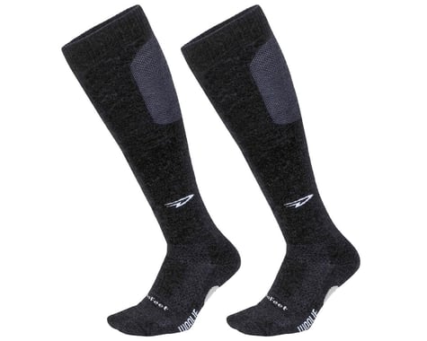 DeFeet Woolie Boolie Knee Hi Sock (Charcoal) (XL)