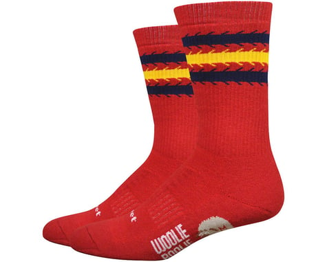 DeFeet Woolie Boolie Comp 6" Spirit Socks (Red)