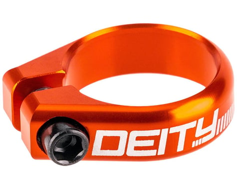 Deity Circuit Seatpost Clamp (Orange) (38.6mm)