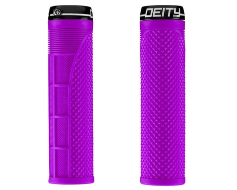 Deity Megattack Lock-On Grips (Purple) (140mm)