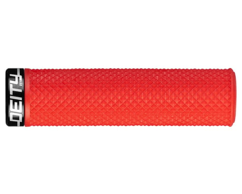 Deity Supracush Lock-On Grips (Red) (Pair)