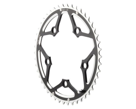 Dimension Chainrings (Black/Silver) (3 x 8/9/10 Speed) (Outer) (110mm BCD) (48T)