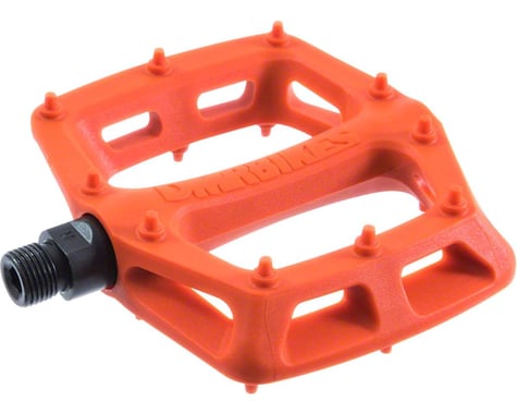 DMR V6 Pedals (Orange) (Plastic Platform) (9/16")