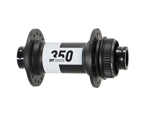 DT Swiss 350 Front Hub (Black) (15 x 100mm) (Centerlock) (32H)