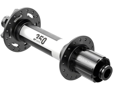 DT Swiss 350 Rear Hub (Black) (12 x 197mm) (6-Bolt) (Shimano HG) (32H)