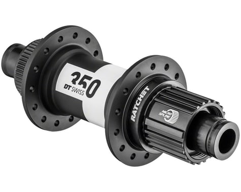 DT Swiss 350 Rear Hub (Black) (12 x 148mm) (Centerlock) (Shimano Microspline) (32H)