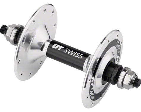 DT Swiss Front Track Hub (Polished) (20H) (9 x 1 Threaded x 100mm)