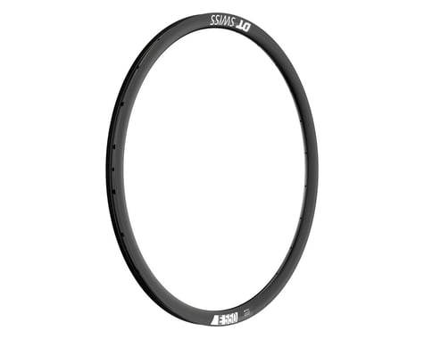 DT Swiss E 550 Tubeless Disc Rim (Black) (700c) (Alloy) (22mm Internal Width) (24H)