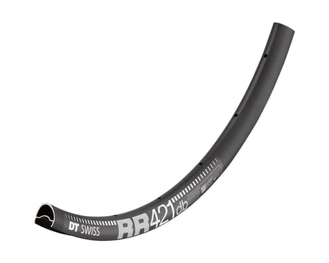 DT Swiss RR 421 Road Rim (Black) (Tubeless) (Disc Brake) (20mm Internal Width) (24H) (700c)